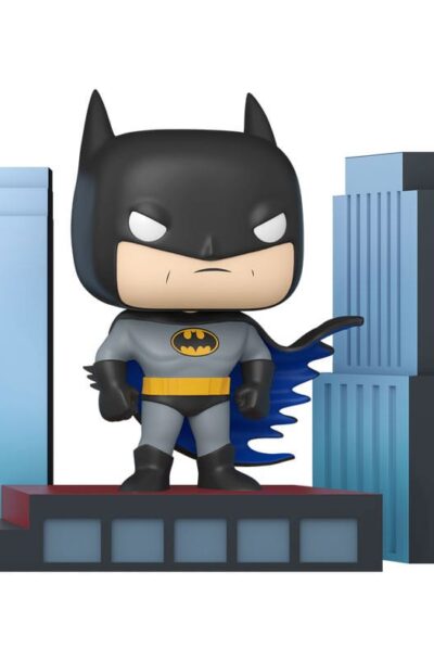 Funko: Batman The Animated Series POP! Deluxe Vinyl Figur Batman on Rooftop 9 cm