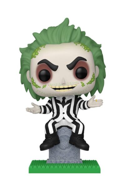 Funko: Beetlejuice POP! Plus Movies Vinyl Figur Beetlejuice w/tombstone 9 cm