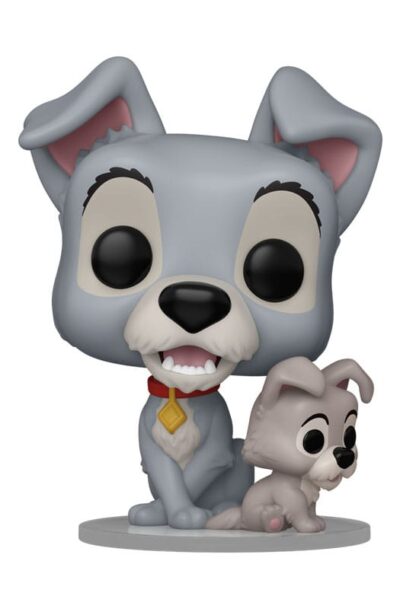 Funko: Susi & Strolch POP! Disney Vinyl Figur Tramp w/puppy 9 cm