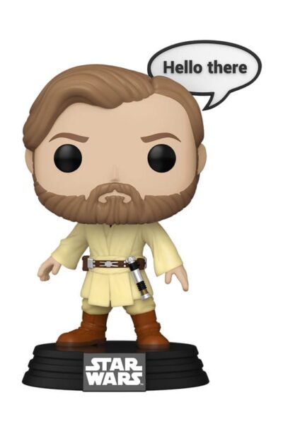 Star Wars: Sayings POP! Plus Movies Vinyl Figur Obi-Wan Kenobi 9 cm