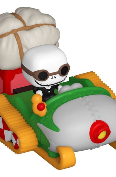 Funko: Nightmare before Christmas POP! Rides Vinyl Figur Jack Skellington w/Snowmobile 2,5 cm