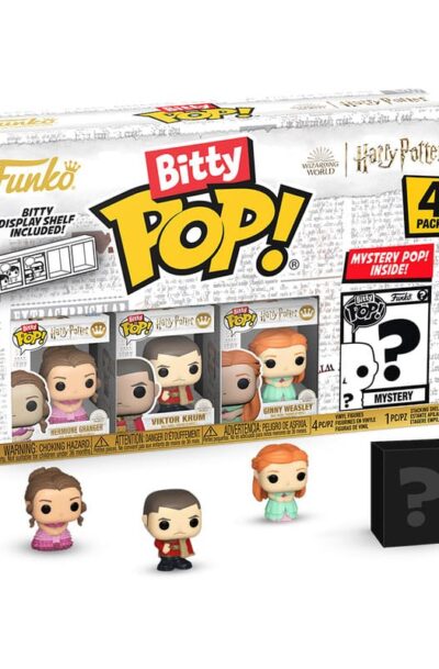 Funko: Harry Potter und der Feuerkelch Bitty POP! Vinyl Figuren 4er-Pack Hermione 2,5 cm