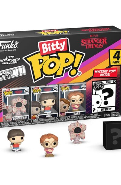 Funko: Stranger Things Bitty POP! Vinyl Figuren 4er-Pack Demogorgon 2,5 cm
