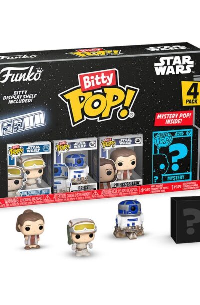 Funko: Star Wars Bitty POP! Vinyl Figuren 4er-Pack Luke 2,5 cm