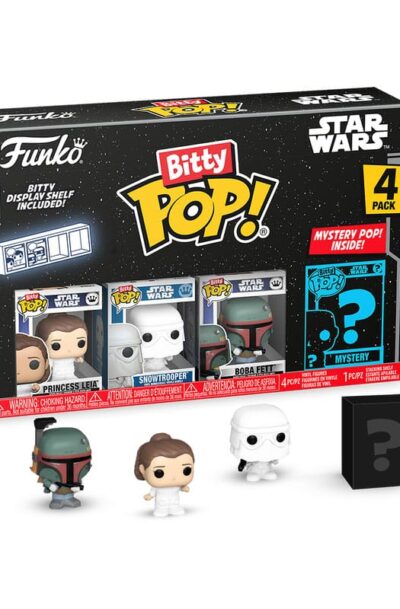 Funko: Star Wars Bitty POP! Vinyl Figuren 4er-Pack Leia 2,5 cm