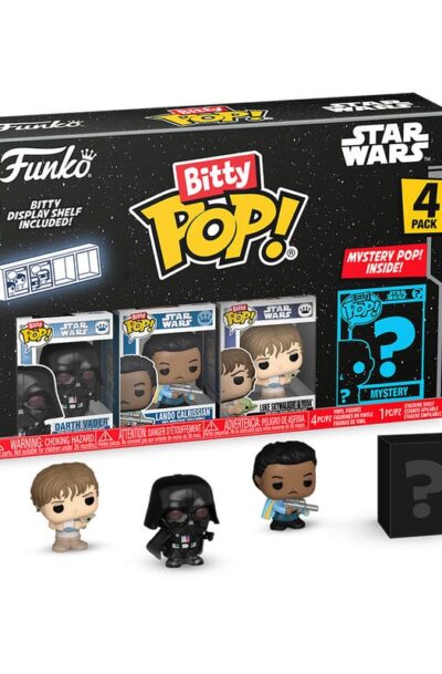 Funko: Star Wars Bitty POP! Vinyl Figuren 4er-Pack Vader 2,5 cm