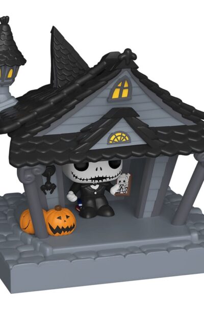 Funko: Nightmare before Christmas Bitty POP! Town Vinyl Figur Jack at Home