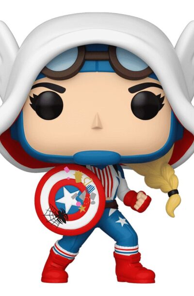 Funko: Marvel POP! Vinyl Figur Cap-Gwen 9 cm