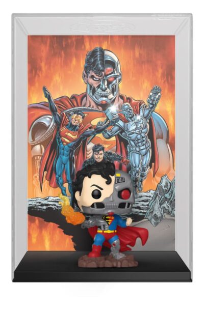 Funko: DC Comics POP! Comic Cover Vinyl Figur Cyborg Superman 9 cm