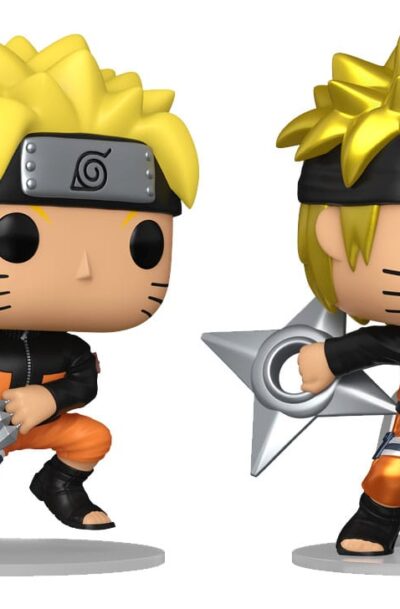 Funko: Naruto POP! Animation Vinyl Figur Naruto(Shrkn) w/CH 9 cm Sortiment (6)