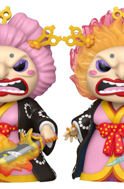 Funko: One Piece POP! Super Animation Vinyl Figur Big Mom (Kimono) 17 cm Sortiment (3)