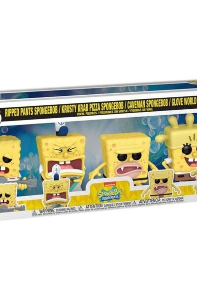 Funko: Spongebob POP! Television Vinyl Figuren 4er-Pack (EMEA) 9 cm