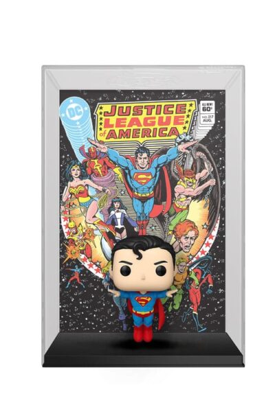 Funko: DC Comics POP! Comic Cover Vinyl Figur Justice League of America Superman 9 cm