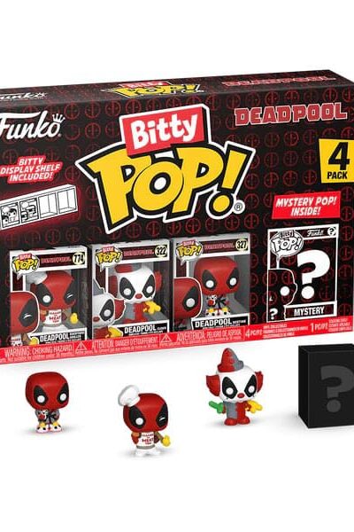 Funko: Deadpool Bitty POP! Vinyl Figuren 4er-Pack BBQ Master 2,5 cm