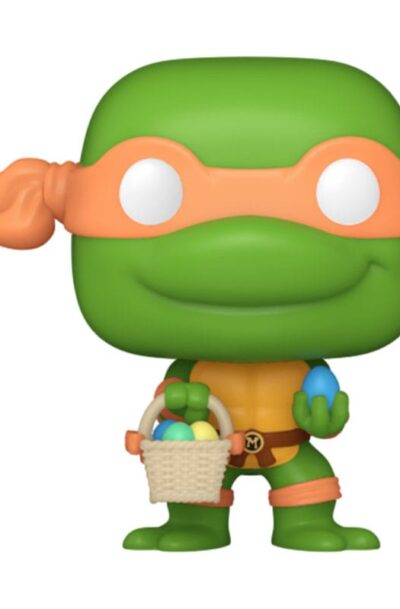 Funko: Teenage Mutant Ninja Turtles Pocket POP! Vinyl Figuren Easter Michelangelo 4 cm Display (16)