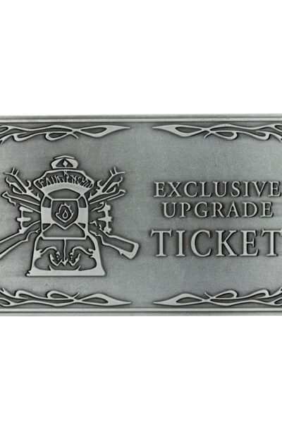 FaNaTtik: Resident Evil 4 Replik 1/1 Metal Exclusive Upgrade Ticket