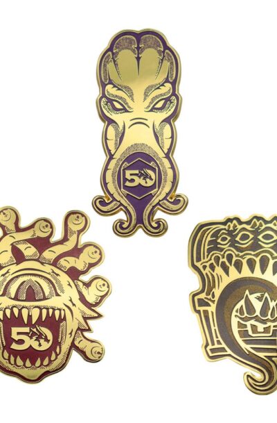 FaNaTtik: Dungeons & Dragons Ansteck-Pins 3er-Set 50th Anniversary
