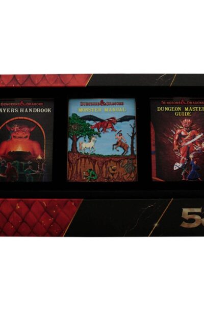 FaNaTtik: Dungeons & Dragons Metallbarren 3er-Set 50th Anniversary 1st Edition Book Cover