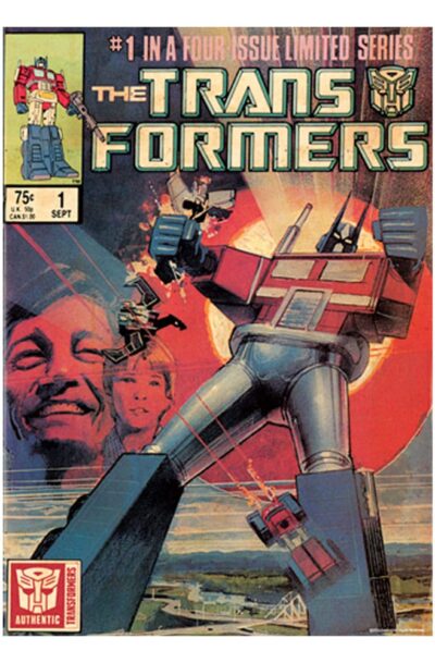 FaNaTtik: Transformers Kunstdruck 40th Anniversary Limited Edition 42 x 30 cm