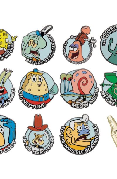 FaNaTtik: SpongeBob Schwammkopf Ansteck-Pins Display Mystery Pin Badge (12)