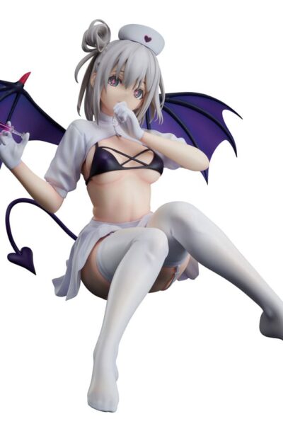 Azur Lane PVC Statue 1/4 Manchester: Midnight Devil in White 18 cm