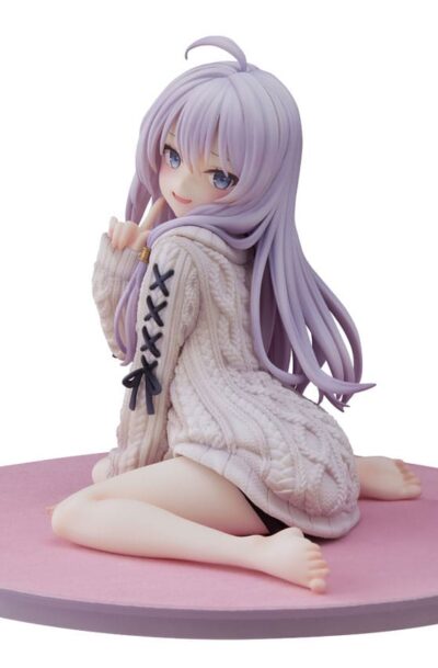 Wandering Witch: The Journey of Elaina PVC Statue 1/7 Elaina Knit One-piece Dress Ver. 15 cm