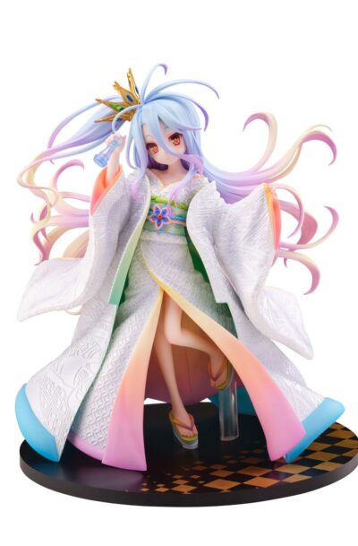 Furyu: No Game no Life PVC Statue 1/7 Shiro -Shiromuku- 23 cm