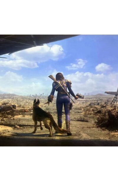 DEVplus: Fallout 4 Kunstdruck Neighborhood Patrol 30 x 40 cm – ungerahmt
