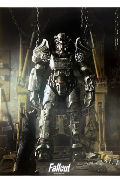 DEVplus: Fallout 4 Kunstdruck Power Armor 30 x 40 cm – ungerahmt