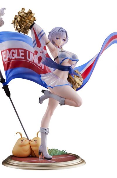 Golden Head: Azur Lane Statue 1/6 Lane Reno Biggest Little Cheerleader Limited Edition 31 cm