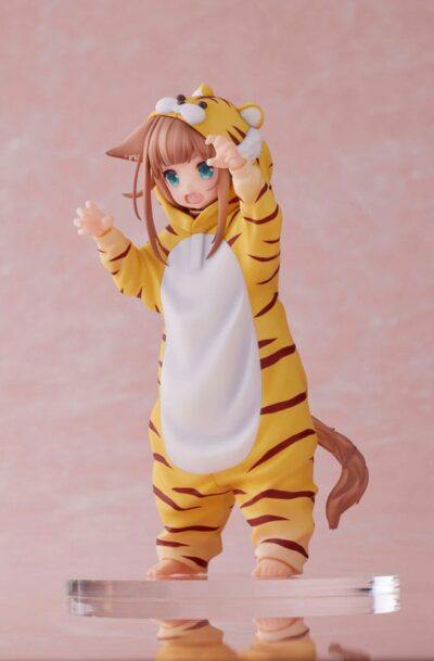 My Cat Is a Kawaii Girl Statue Palette Dress-Up Collection: Tora Kinako 15 cm