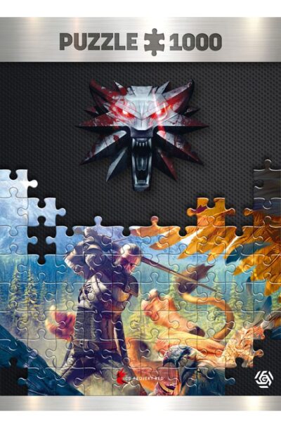 Good Loot: The Witcher Premium Puzzle Griffin Fight (1000 Teile)