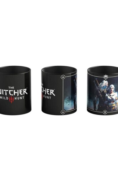 The Witcher III: Wild Hunt Tasse mit Thermoeffekt Geralt & Ciri 480 ml