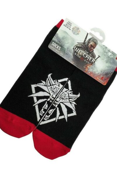 The Witcher III: Wild Hunt Sneaker Socken (Grösse 39-46) Wolf