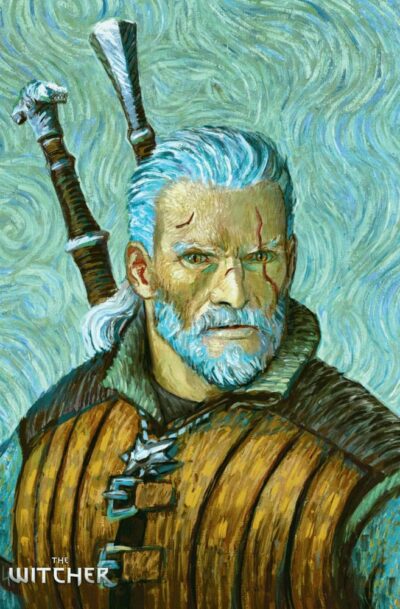 The Witcher III: Wild Hunt Game Art Chronicles Puzzle Geralt inspired by Vincent van Gogh (1000 Teile)