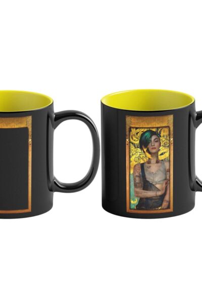 Good Loot: Cyberpunk 2077 Game Art Chronicles Tasse mit Thermoeffekt Judy inspired by Gustav Klimt 450 ml
