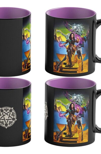 The Witcher III: Wild Hunt Game Art Chronicles Tasse mit Thermoeffekt Yennefer inspired by Salvador Dali 450 ml