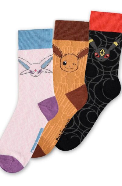 Difuzed: Pokémon Socken 3er-Pack Evoli Evolution 2.0 35-38