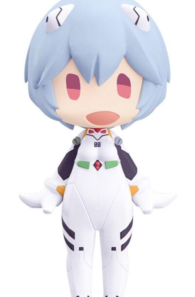 Good Smile Company: Rebuild of Evangelion HELLO! GOOD SMILE Actionfigur Rei Ayanami 10 cm