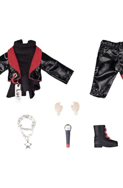 Original Character Zubehör-Set für Nendoroid Doll Actionfiguren Outfit Set: Idol Outfit - Boy (Deep Red)