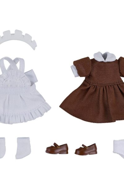 Original Character Zubehör-Set für Nendoroid Doll Actionfiguren Outfit Set: Maid Outfit Mini (Brown)