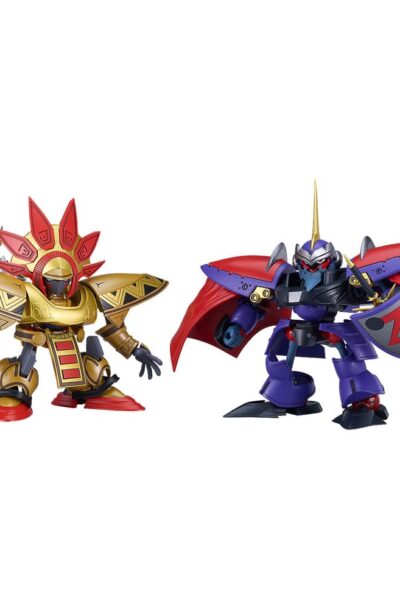 Hao Taikei Ryu Knight Moderoid Plastic Model Kit Series: 4 Shinebaram & Steru 10 cm