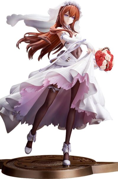 Steins Gate PVC Statue 1/7 Kurisu Makise: Wedding Dress Ver. 26 cm