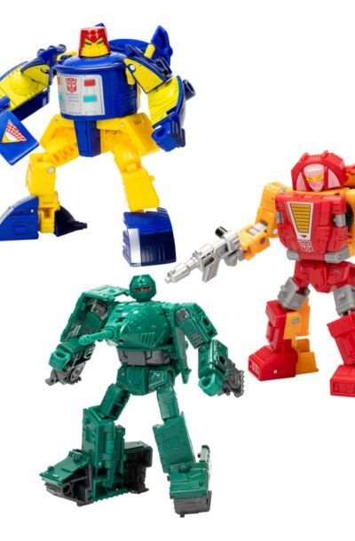 Hasbro: Transformers Legacy United Deluxe Class Actionfiguren 3er-Pack Go-Bot Guardians 14 cm
