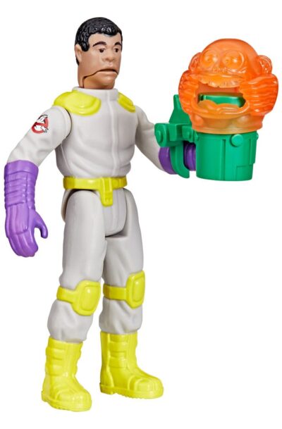Hasbro: The Real Ghostbusters Kenner Classics Actionfigur Winston Zeddemore & Scream Roller Ghost