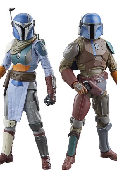 Star Wars: The Mandalorian Black Series Actionfiguren 2er-Pack Mandalorian Shriek-Hawk Trainers 15 cm