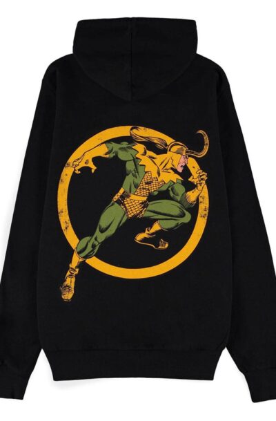 Difuzed: Marvel Kapuzenjacke mit Reissverschluss Loki Comic Grösse XL