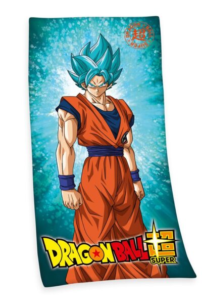 Herding: Dragon Ball Super Handtuch Super Saiyajin God Super Saiyajin Son Goku 150 x 75 cm