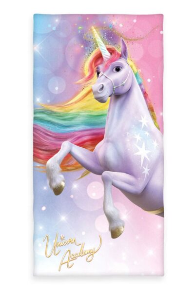 Herding: Unicorn Academy Velours-Handtuch Magic 75 x 150 cm