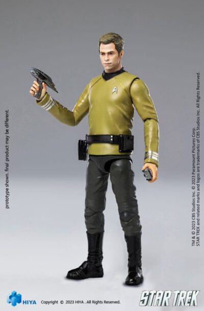 Hiya Toys: Star Trek Exquisite Mini Actionfigur 1/18 Star Trek 2009 Kirk 10 cm